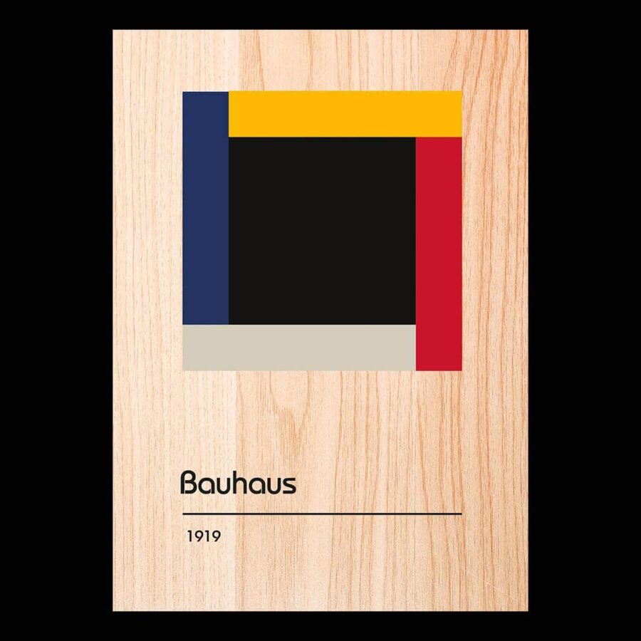 Producto cuadro de madera Squares