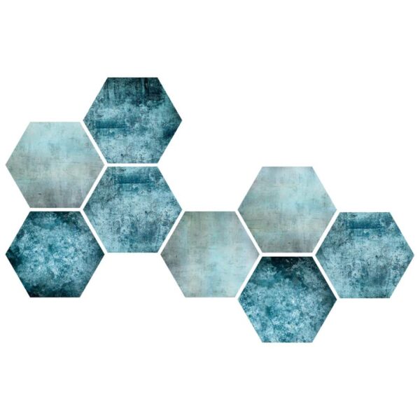 Producto hexágonos decorativos hexa lightdark