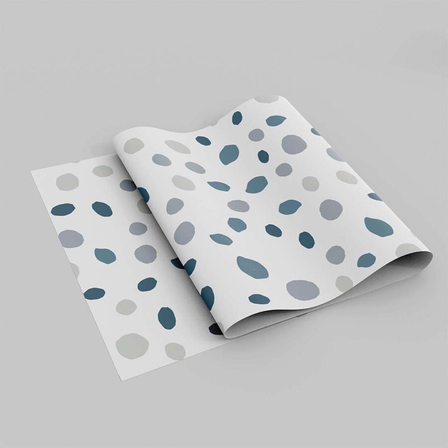 Papel pintado en rollo Villeny Blue