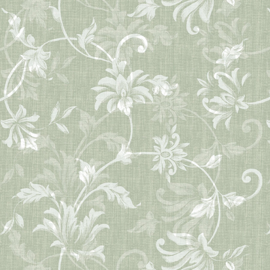 Papel pintado autoadhesivo Cottage Mint - Imagen 2