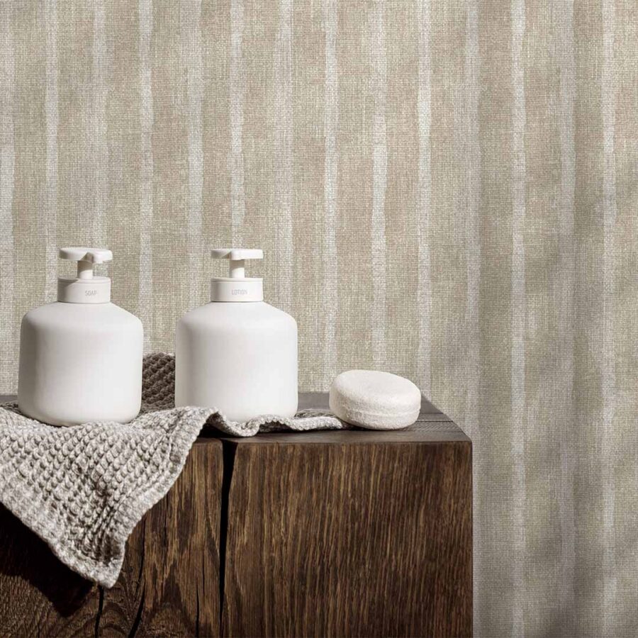 Papel pintado Namaleto Beige - Imagen 3