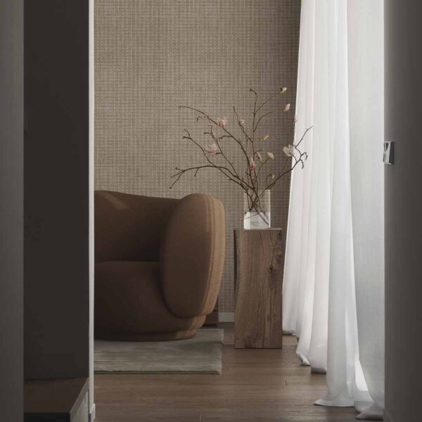 Papel pintado Malvarosa Beige