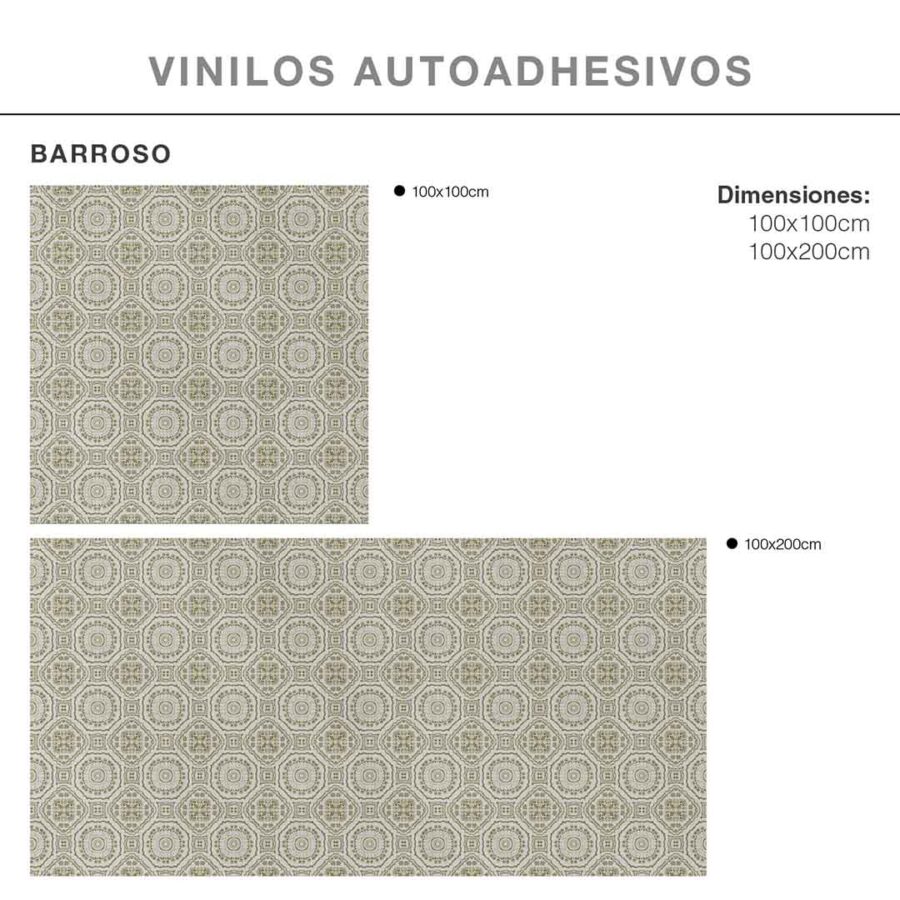 Vinilo adhesivo Barroso - Imagen 2