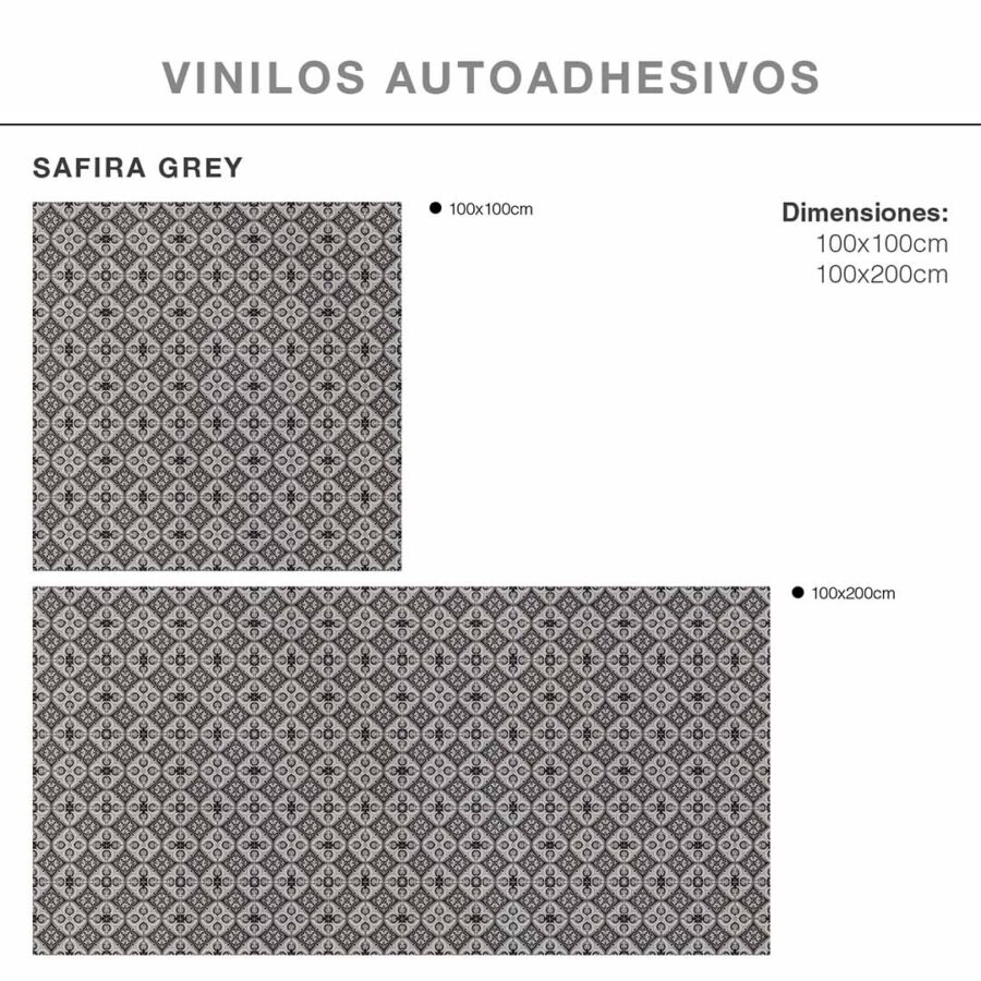 Vinilo adhesivo Safira Grey - Imagen 2