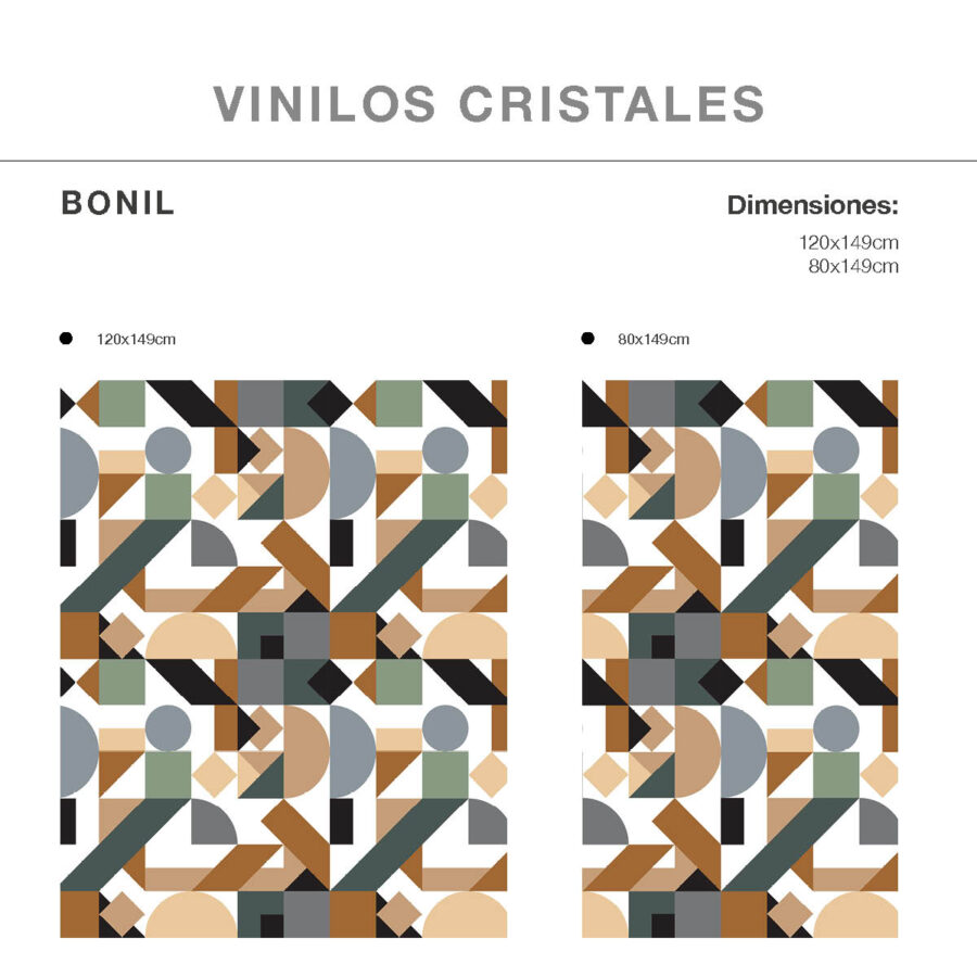 Vinilo mampara Bonil - Imagen 2