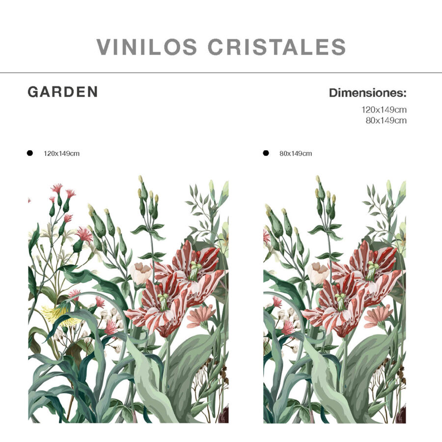 Vinilo mampara Garden - Imagen 2