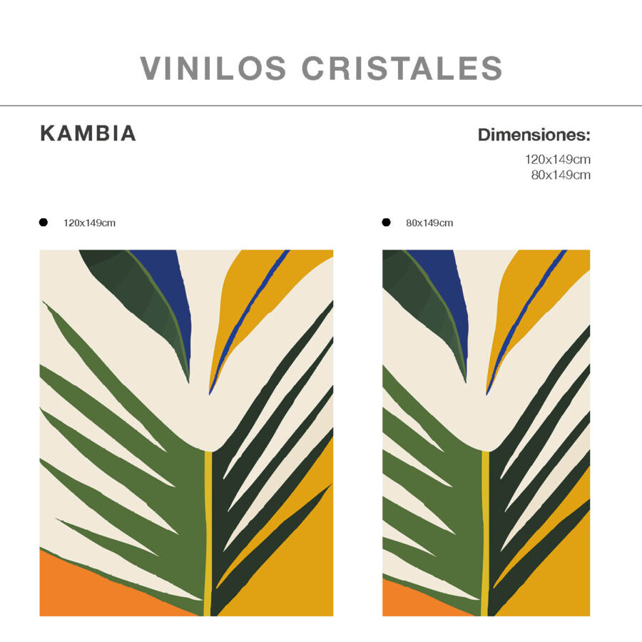Vinilo mampara Kambia - Imagen 2