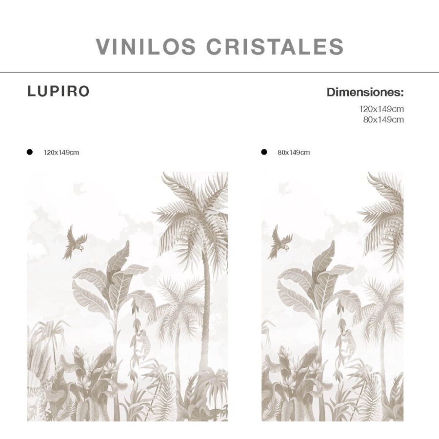 Vinilo mampara Lupiro - Imagen 2