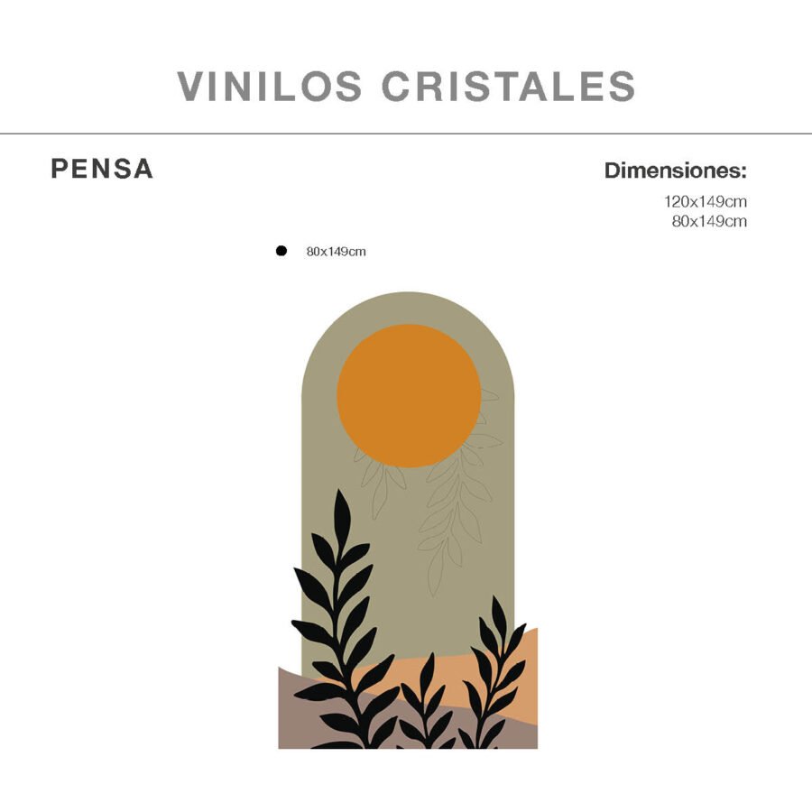Vinilo mampara Pensa - Imagen 2