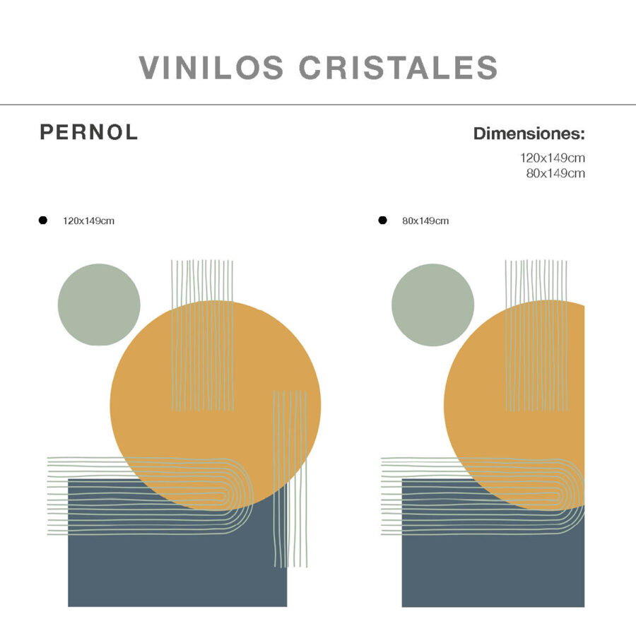 Vinilo mampara Pernol - Imagen 2