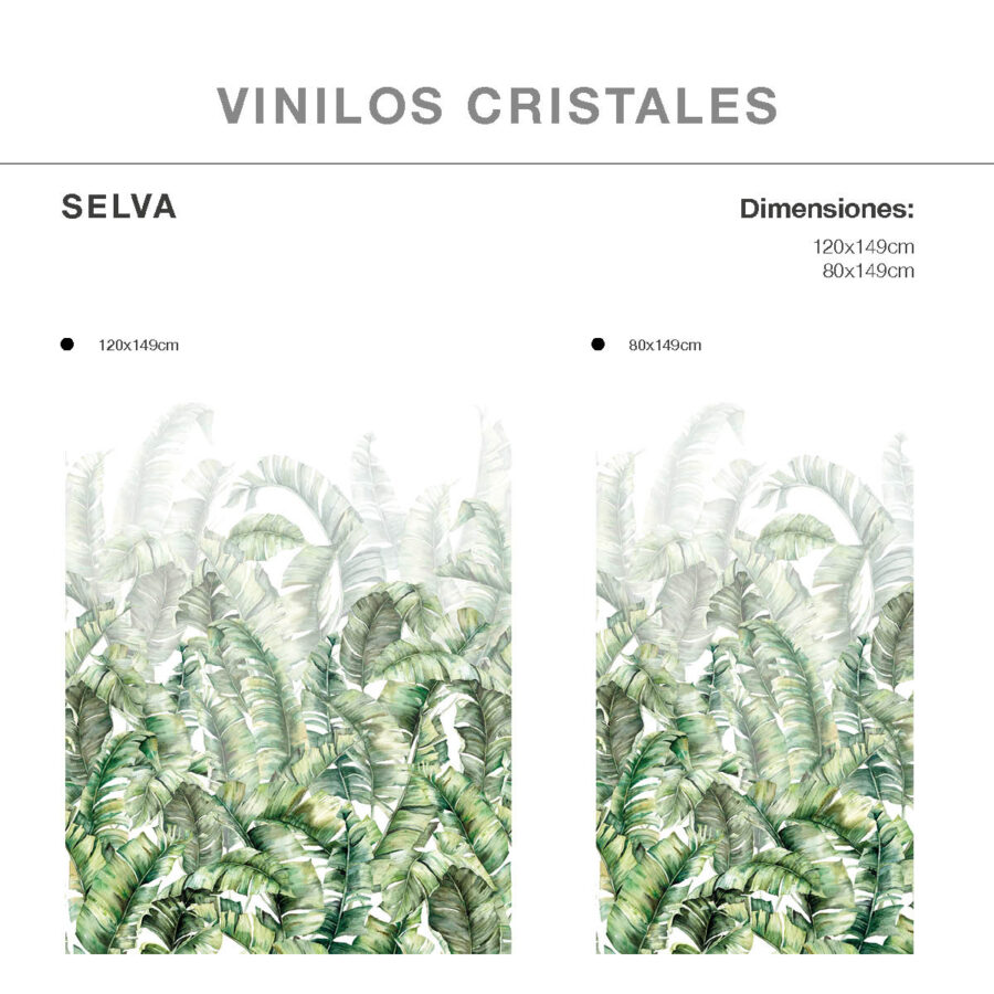 Vinilo mampara Selva - Imagen 2