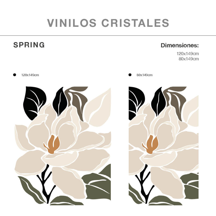 Vinilo mampara Spring - Imagen 2