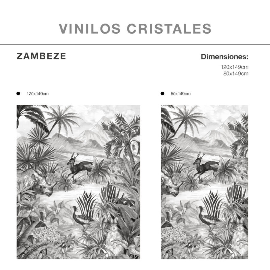 Vinilo mampara Zambeze - Imagen 2