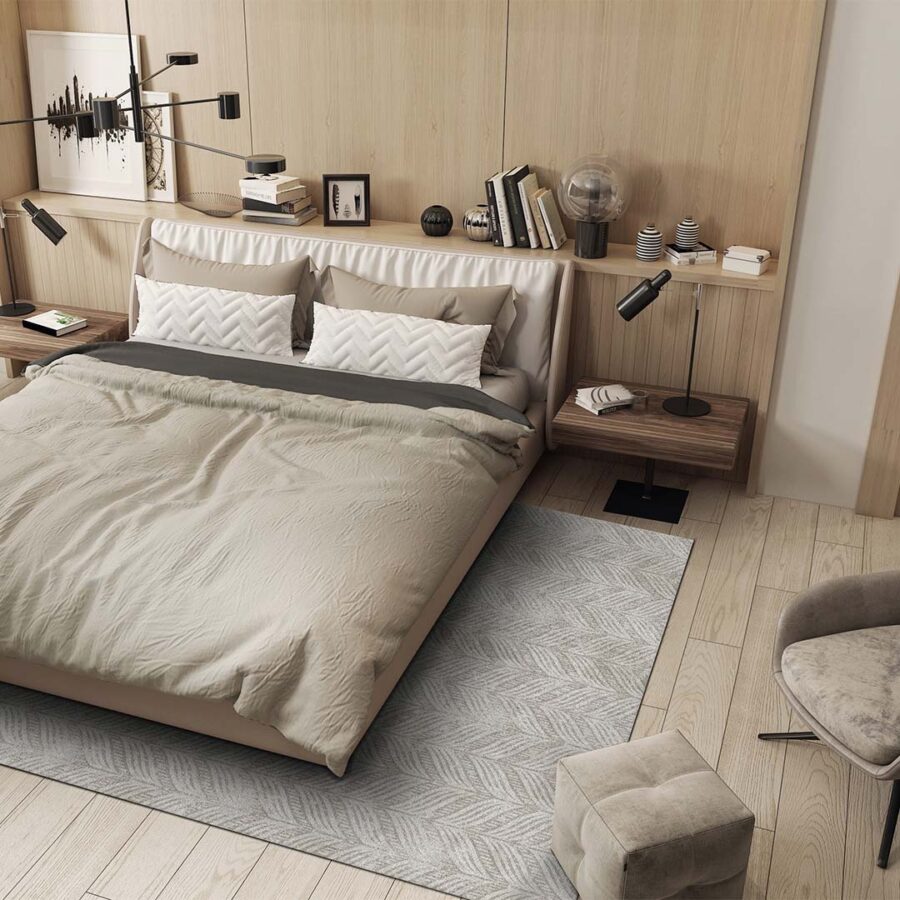 Alfombra de vinilo Nibe Beige - Imagen 5