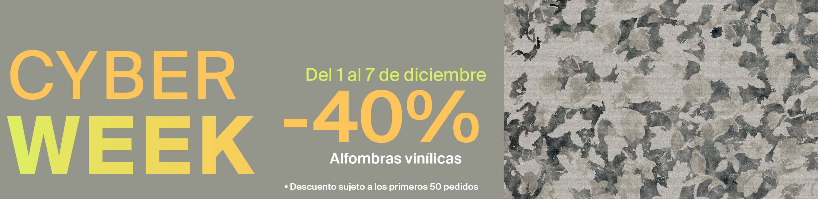 Rebajas Alfombras Cyber Week 2025